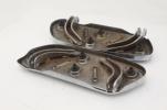 06-08 Harley Touring Electra Road King Set Front Foot Floorboard Boards