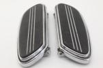 06-08 Harley Touring Electra Road King Set Front Foot Floorboard Boards