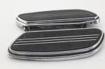 06-08 Harley Touring Electra Road King Set Front Foot Floorboard Boards