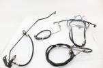 09-13 Harley Touring Electra Road Street King Front And Rear Brake Line ABS