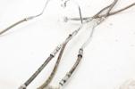 09-13 Harley Davidson Electra King Road Street Front Brake Line ABS set pair