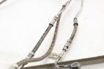 09-13 Harley Davidson Electra King Road Street Front Brake Line ABS set pair