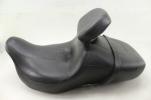 2009 Harley Davidson Electra Glide Tri Front Rear Saddle Seat W/ Backrest 52164-