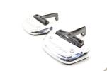 93-09 Harley Davidson Touring Rear Passenger Foot Board Set Pair Left Right