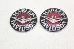 2013 Harley Davidson Road King Gas Fuel Tank Medallions Left Right