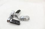 07-17 Harley Davidson Softail Deluxe crash bar Foot Rests Pegs Steps Set Pair