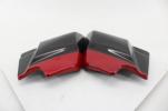 09-13 Harley Davidson Street Glide FLHX Left Right Pair Mid Side Frame Covers 